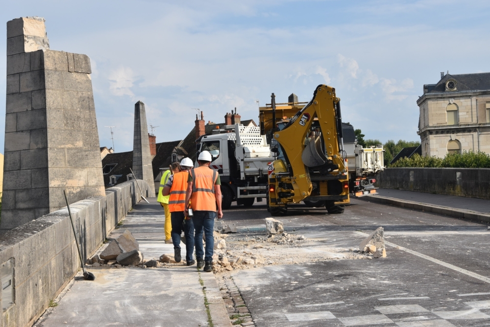 Pont Saint Laurent Fin des travaux le 8 février 2024 circulation