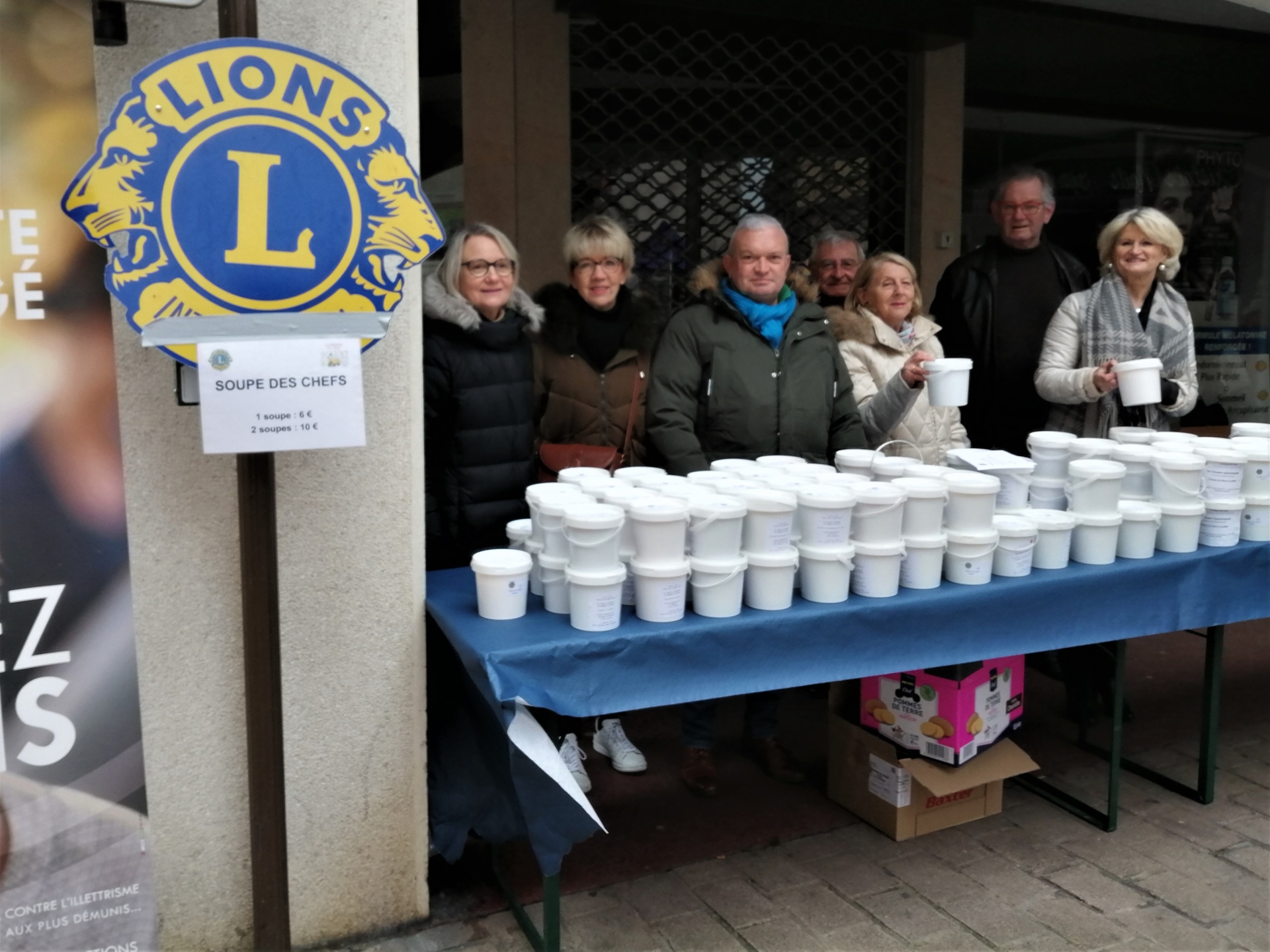 Lions Chalon Doyen La Soupe Des Chefs Une Vente Record Info