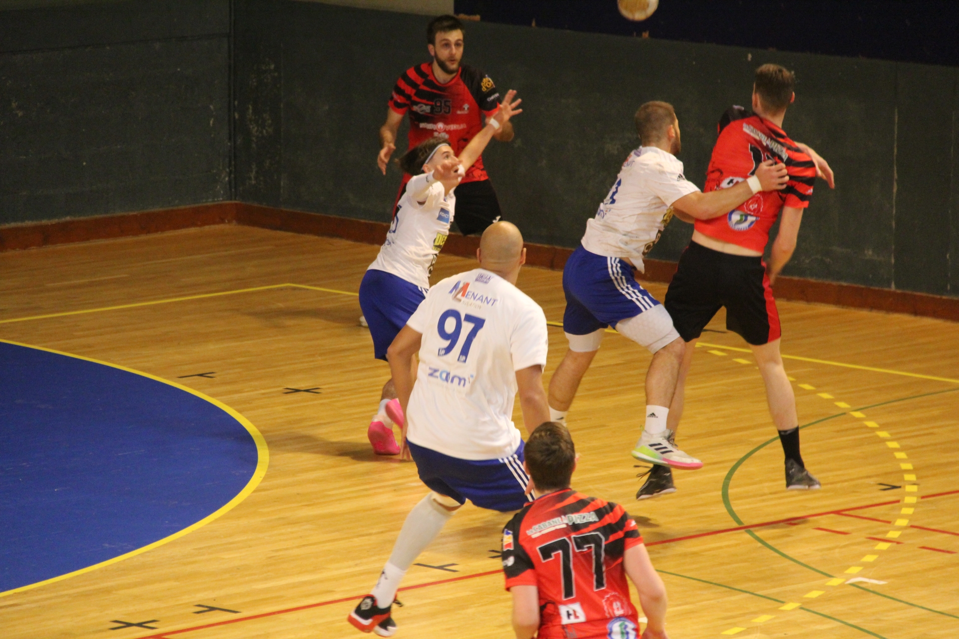 Handball Nationale 3 Masculine Poule 6 Les Bleus Et Blancs