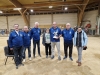 La quadrette des ‘Cheminots’ remporte la 9e édition du concours international franco-suisse, quadrette vétéran de boules lyonnaises. 