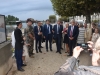 Succès sur les quais des Messageries pour l’Inauguration de l'exposition de la libération de Chalon et de la nouvelle pile du Pont Saint Laurent 