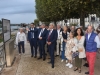 Succès sur les quais des Messageries pour l’Inauguration de l'exposition de la libération de Chalon et de la nouvelle pile du Pont Saint Laurent 