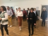 Karaoké, danses, chants à la salle Saint Hilaire de Fontaines pour le traditionnel goûter offert aux séniors par le CCAS.