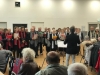 Karaoké, danses, chants à la salle Saint Hilaire de Fontaines pour le traditionnel goûter offert aux séniors par le CCAS.