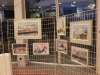 Les aquarelles de Gérard Pourrez passionné de montagnes et de mer actuellement exposées à la mairie de Saint Rémy.