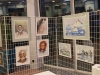 Les aquarelles de Gérard Pourrez passionné de montages et de mer actuellement exposées à la mairie de Saint Rémy.