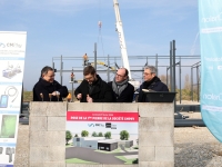 La société CMPHy pose la première pierre de sa future usine sur SaôneOr