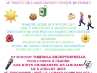 Toujours Femme vous donne rendez-vous ce samedi autour du lac des Près Saint jean 