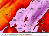 INTEMPERIES -  96 mm à Branges, 95,2 mm à La genête, 91,4 mm à Thurey... 