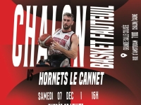 BASKET FAUTEUIL - L'Elan Chalon reçoit les Hornets du Cannet ce samedi au Colisée 