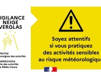 Vigilance jaune au verglas activée en Saône et Loire 