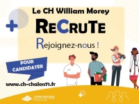 L'hôpital de Chalon sur Saône recrute - 39 postes à pourvoir 