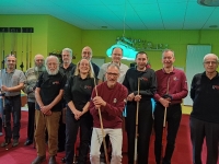 BILLARD CLUB CHALONNAIS -Eric SOLER et François SERNA champions de Saône et Loire au Cadre