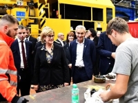 La ministre Marie-Agnès Poussier-Winsback en visite chez Novium où il a été question de partage de la valeur !