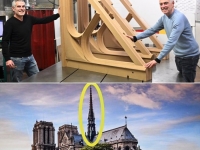 L’entreprise Julien SAS a mis ses compétences au service de la reconstruction de la Cathédrale Notre Dame de Paris