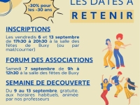 Danse à Buxy - Les dates à retenir en cette rentrée 