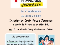 Croix-Rouge jeunesse Chalon... c'est le moment de vous inscrire 