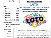 L'Amicale des Charreaux annonce son loto ce dimanche 19 novembre 