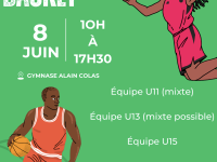 Tournoi de basket de de l'AB Châtenoy - U11/U13 et U15 - il est encore temps de vous inscrire