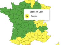 ORAGES - La vigilance jaune activée ce mercredi en Saône et Loire et en Côte d'Or 