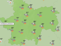 Mardi, le risque d'orages violents pour la Saône et Loire se précise 