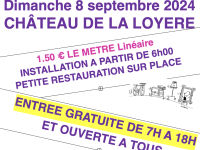 Le Comité des Oeuvres Sociales de la ville de Chalon et du Grand Chalon annonce son vide-grenier le dimanche 8 septembre 