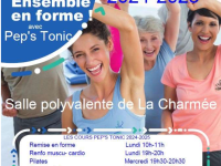 LA CHARMEE - Reprise des cours annoncée pour le club sportif Pep's Tonic