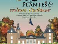 N’oubliez pas la première grande Foire aux plantes et couleurs d’automne dans le parc du château de la Loyère 