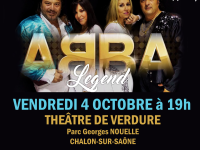 il est temps de réserver vos places pour ABBA Legend au concert de verdure ce 4 octobre 