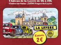 Le Club 71 des voitures anciennes vous attend ce dimanche au Château de La Loyère