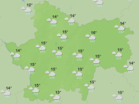 Ciel gris et averses cette semaine en Saône et Loire... avant un beau week-end ensoleillé 