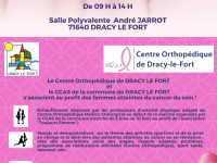 OCTOBRE ROSE - Marche rose et rendez-vous sport à Dracy le Fort ce dimanche 