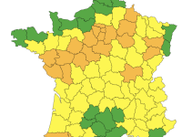 La dépression KIRK s'apprête à toucher la France - La Saône et Loire en vigilance orange comme 24 autres départements 