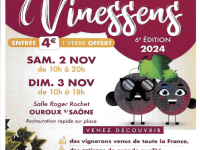 Le salon de vins et produits du terroir.. c'est ce week-end à Ouroux sur Saône 