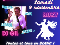 Soirée dansante à Buxy le 9 novembre 