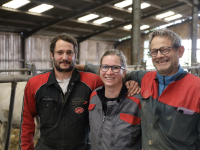 Pour la production de lait en Saône et Loire, la coopération entre producteurs et laiterie est indissociable 