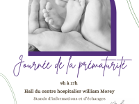 Le centre hospitalier William Morey célèbre la journée mondiale de la prématurité