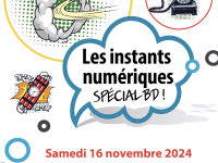 Les instants numériques spécial BD vous attendent le 16 novembre 