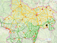 Toute une moitié nord de Saône et Loire impactée par des conditions routières difficiles 