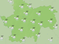 Un début de semaine sous le brouillard... une fin de semaine sous les averses en Saône et Loire 