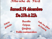 Marché de Noël le samedi 14 décembre à Crissey 