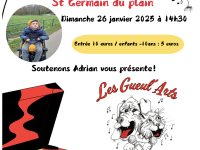 En soutien à Adrian... rendez-vous est donné à Saint Germain du Plain le 26 janvier 