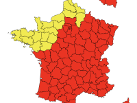 POLLENS - La Saône et Loire en alerte rouge 