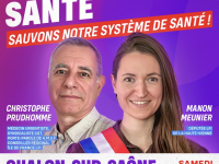 Soirée débat autour du système de santé en présence de Christophe Prudhomme et Manon Mounier le 15 mars à Chalon 