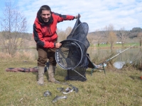 Une journée radieuse pour l'ouverture de la pêche à la truite à Mercurey 