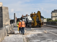 Du 15 au 26 juillet, le Pont Saint Laurent sera en travaux suite à l'épisode de foudre 