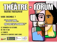 Théâtre-forum ce vendredi à l'annexe des Près Saint jean  