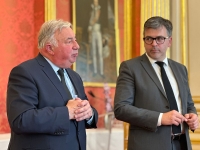 Le sénateur de Saône et Loire, Fabien Genet fait son entrée au bureau du Sénat