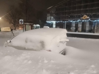 Le Jura submergé par la neige ce lundi matin 