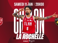 Après une fin d'année 2024 en pleine effervescence, l'Elan Chalon reçoit La Rochelle ce 11 janvier au Colisée 